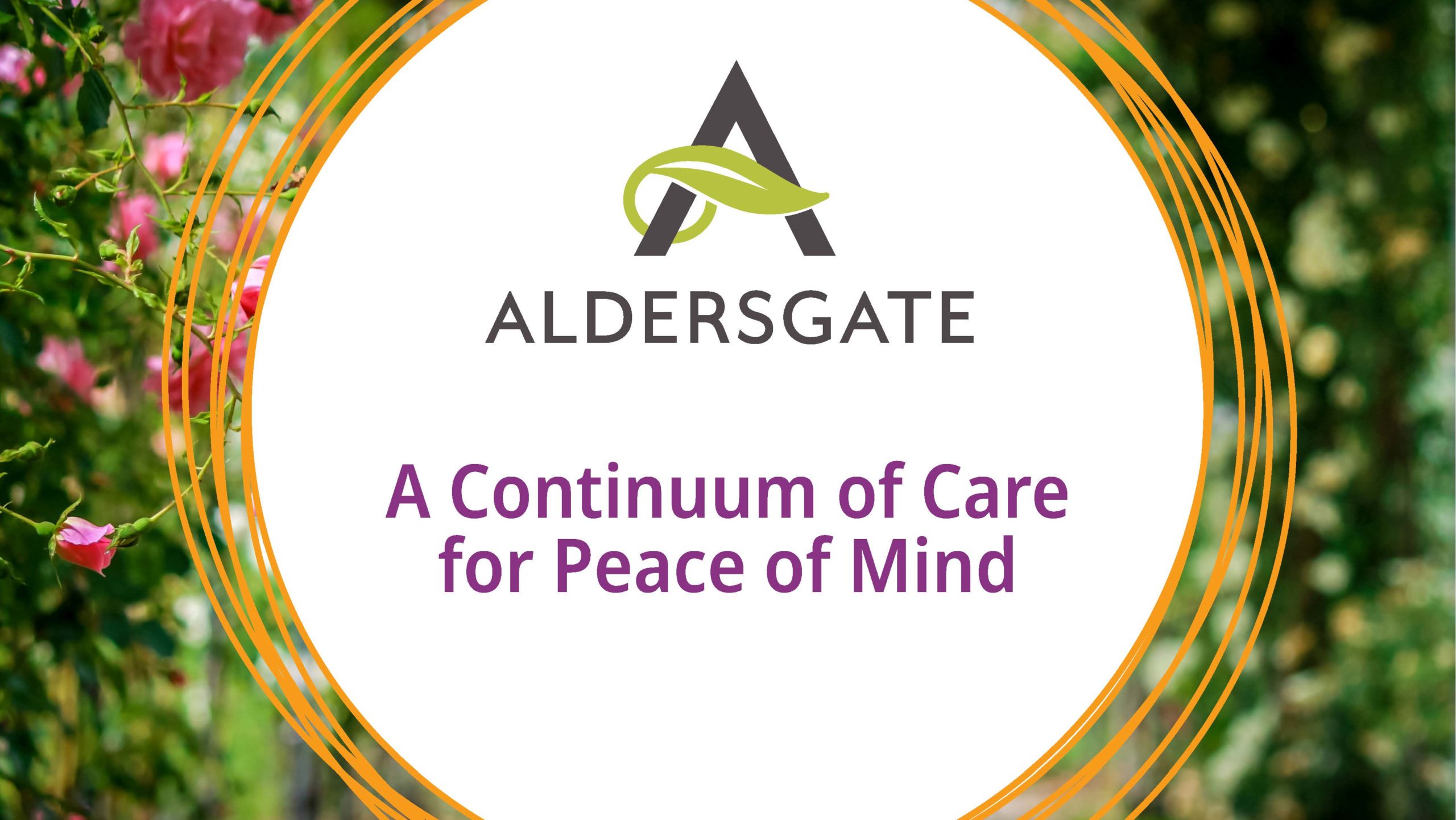 A continuum of care for peace of mind - Aldersgate Life Plan Community